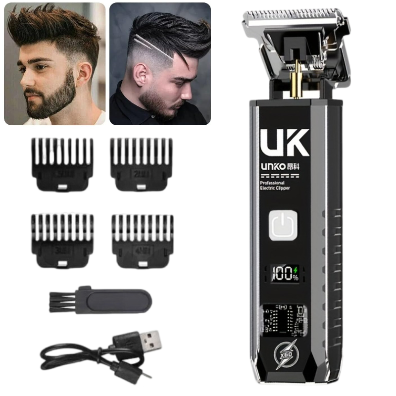 Men'S Grooming Brush - T9 Electric Beard Trimmer Cordless Hair