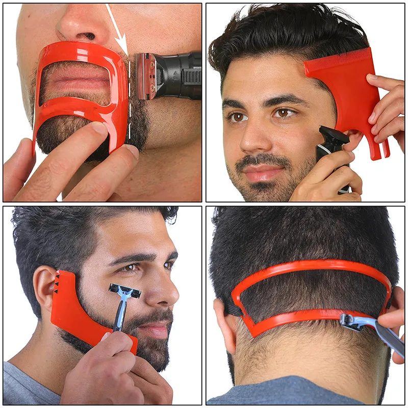 2/4Pcs Men's Beard Combs Hair  - огляд і ціна Men'S Grooming Brush