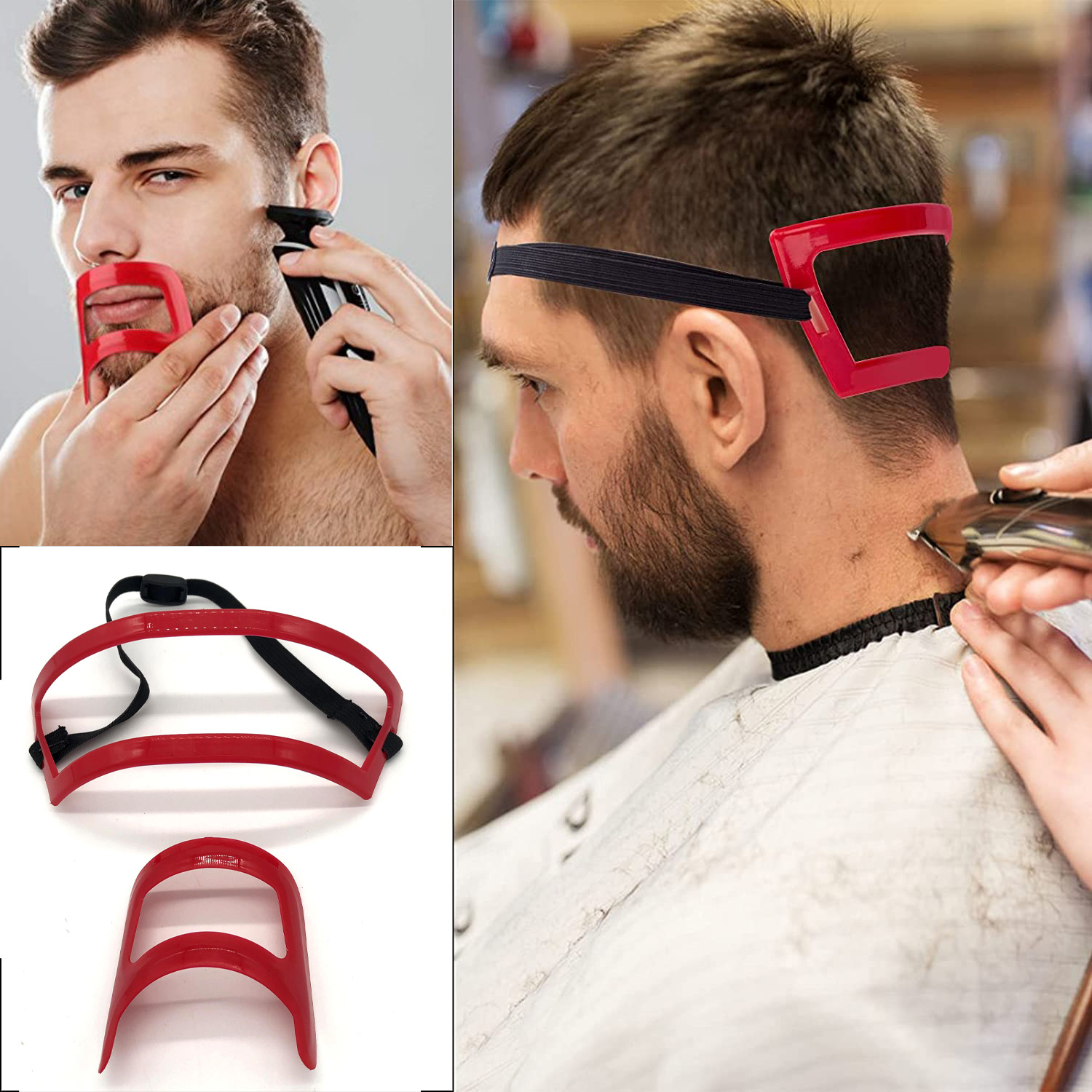 2/4Pcs Men's Beard Combs Hair  - огляд і ціна Men'S Grooming Brush