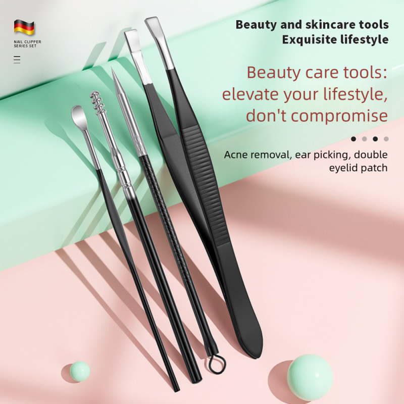 18pcs Manicure Pedicure Set, P - огляд і ціна Mens Grooming Kit Gift