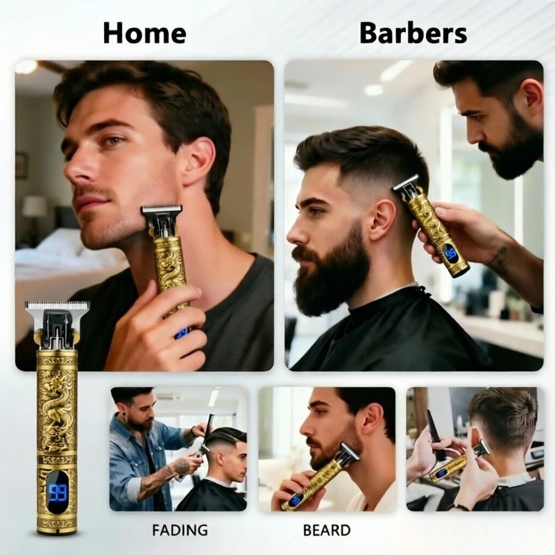 T9 Electric Beard Trimmer Cord - огляд і ціна Men'S Grooming Brush