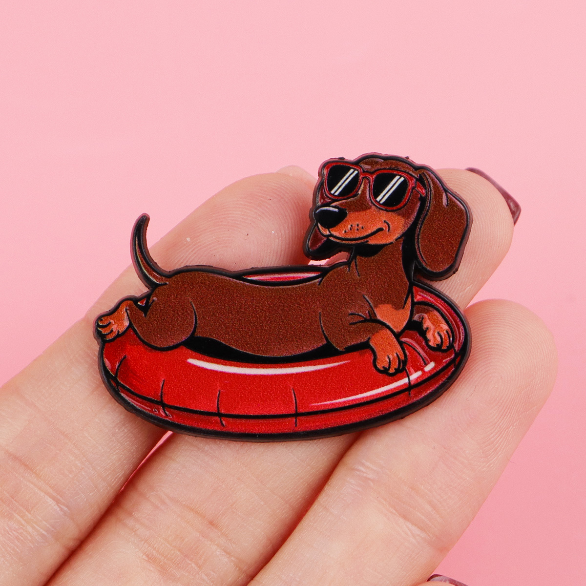 1-6pcs/Set Dachshund Dogs Enam - огляд і ціна Mens Grooming Kit Gift
