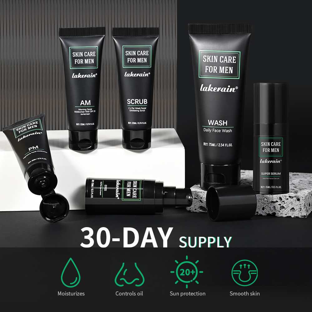 Men Skincare Kit Deep Cleansin - огляд і ціна Mens Grooming Kit Gift