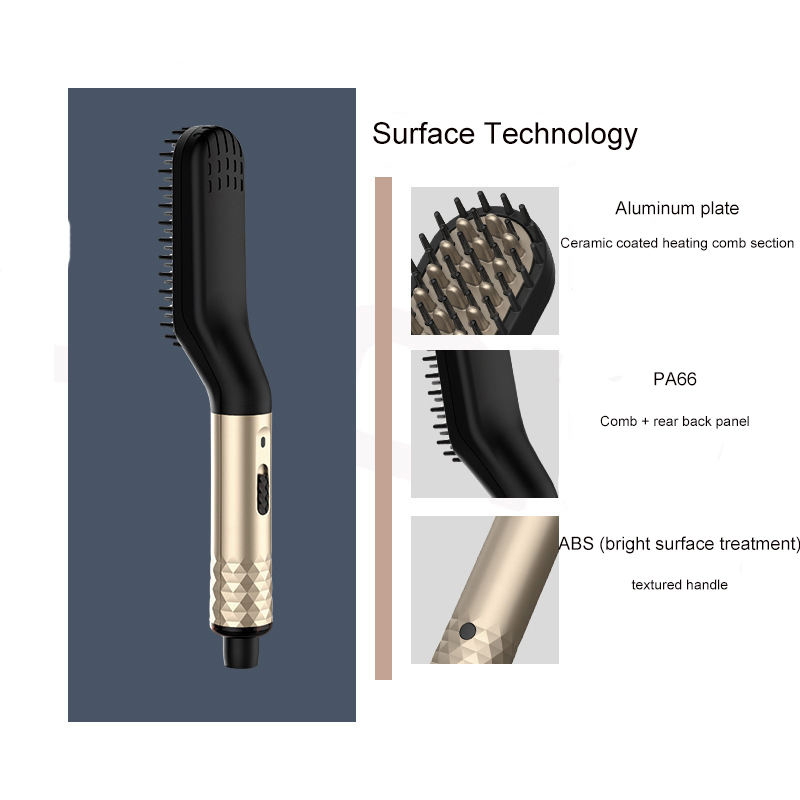 Portable Heated Hair Straighte - огляд і ціна Men'S Grooming Brush