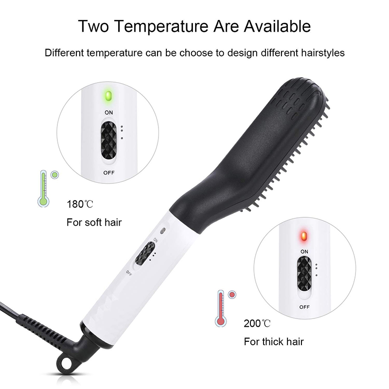 Portable Heated Hair Straighte - огляд і ціна Men'S Grooming Brush