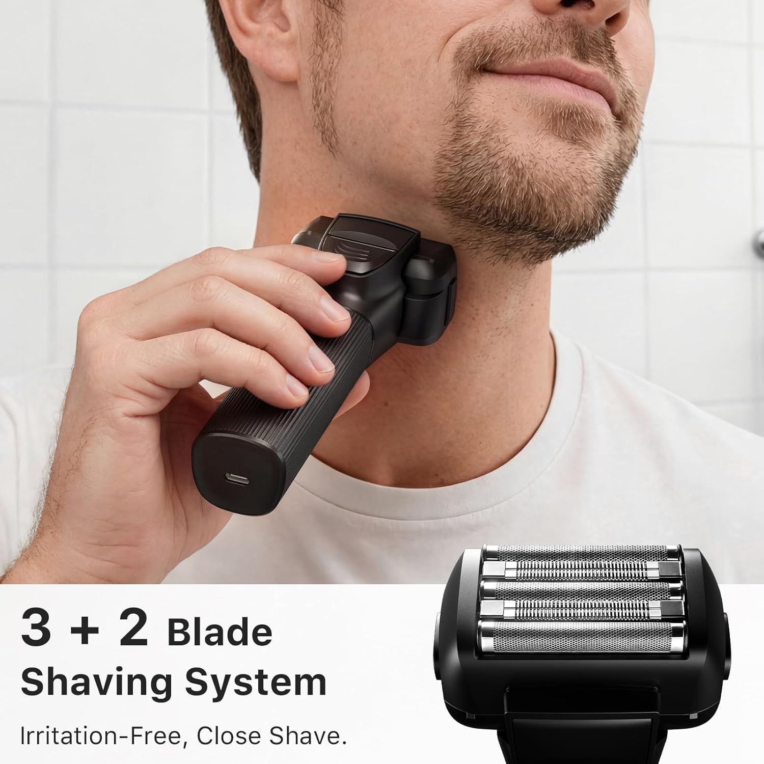 Electric Shaver, 5-Blade Foil  - огляд і ціна Mens Grooming Kit Gift