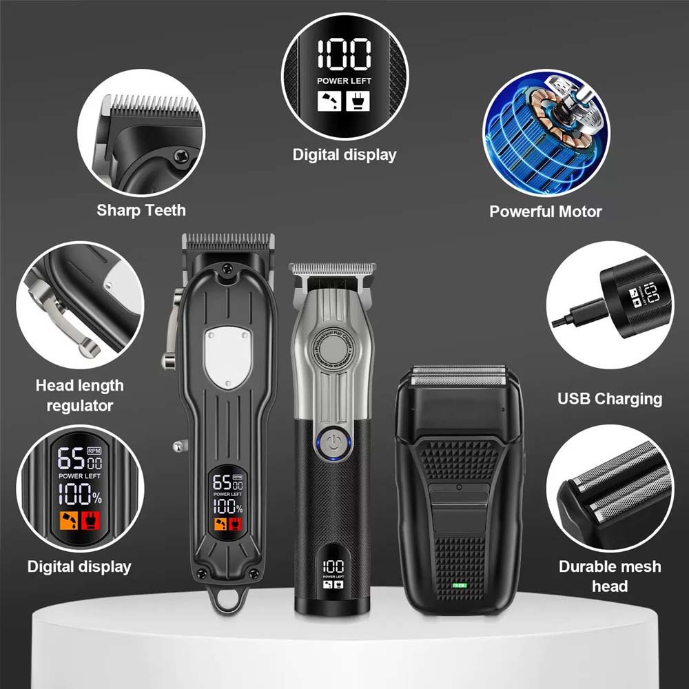 Professional Barber Hair Clipp - огляд і ціна Men'S Grooming Brush
