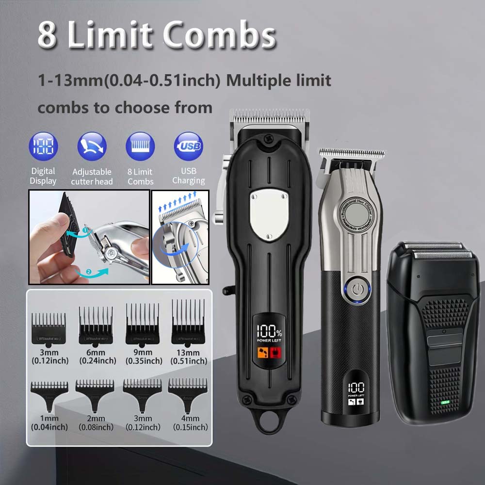 Professional Barber Hair Clipp - огляд і ціна Men'S Grooming Brush