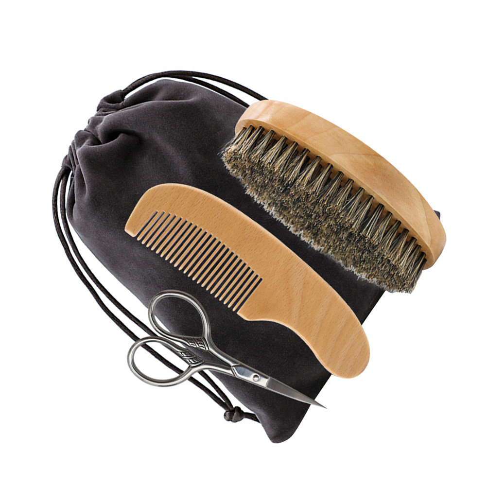 1Set Beard Styling Set for Men - огляд і ціна Men'S Grooming Brush